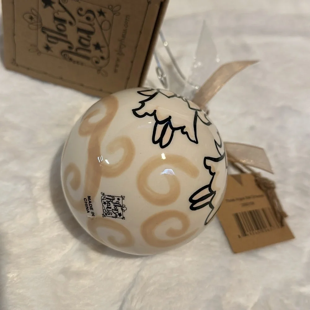 Glory Haus Three Angels Ball Ornament